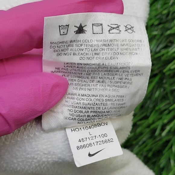 NIKE Therma-Fit Hoodie Large 21x26 Two-Tone Colorblock - Picture 9 of 16